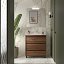 Mueble de baño Attila con patas 3 cajones nogal maya de Salgar